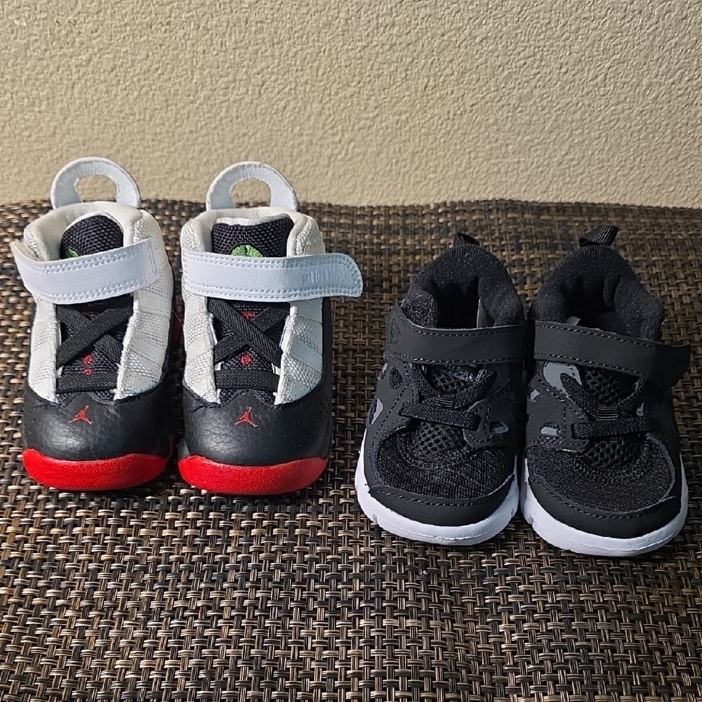Jordans 6 Rings & Nike Free Run 2 Bundle